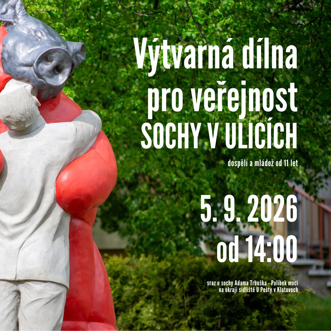 Výtvarná dílna pro veřejnost k výstavě Sochy v ulicích